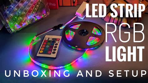 Using a Magic RGB LED Light App for Party Lighting
